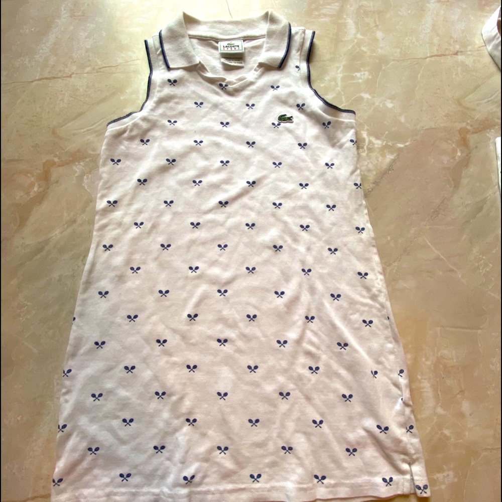 🎾 Lacoste Sport Sleeveless Tennis Dress.